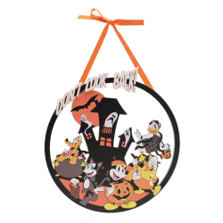 MICKEY & Friends - Halloween - Plaque Décorative 2