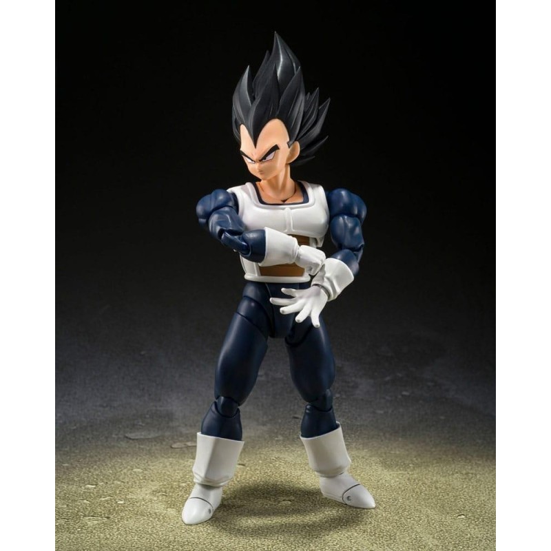 DRAGON BALL Z - Vegeta "Old Battle Clothes" - Fig. S.H. Figuarts 14cm 