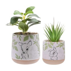 DISNEY - Forest - Bambi - Set de 2 Pots + Fausses Plantes 2