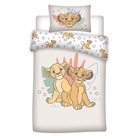 DISNEY - Parure de lit 100x140cm - Le Roi Lion 
