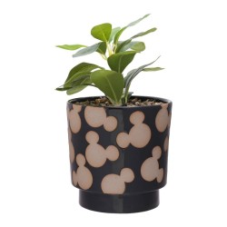 MICKEY - Shapes - Black&White - Pot + Fausse Plante 2