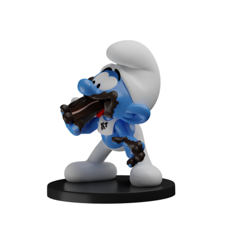 SCHTROUMPF - Schtroumpf Gourmand - Figurine 11cm 