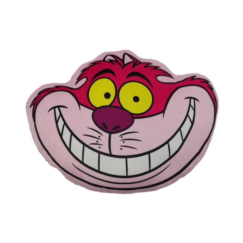 ALICE AUX PAYS DES MERVEILLES - Chat du Cheshire - Coussin 3D 