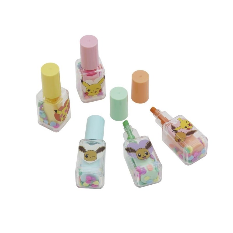 POKEMON - Collection Flower - Set de 5 Surligneurs 