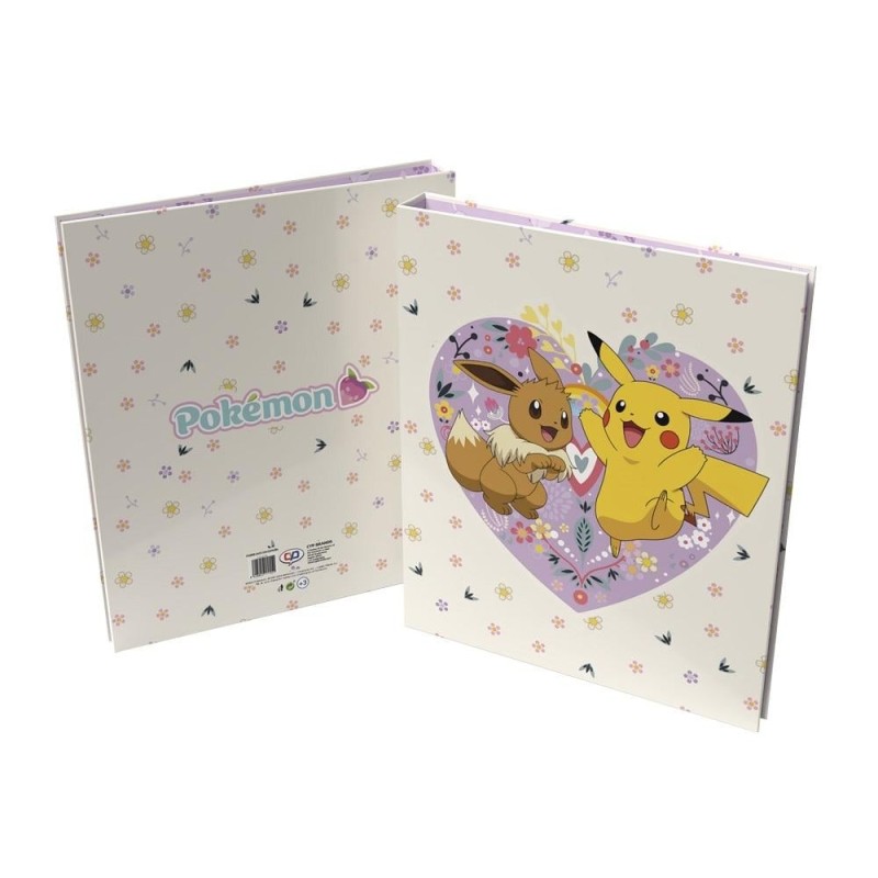 POKEMON - Collection Flower - Classeur 4 Anneaux 