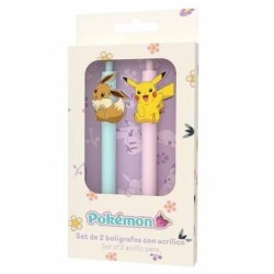 POKEMON - Collection Flower - Set de 2 Stylos à Bille 2