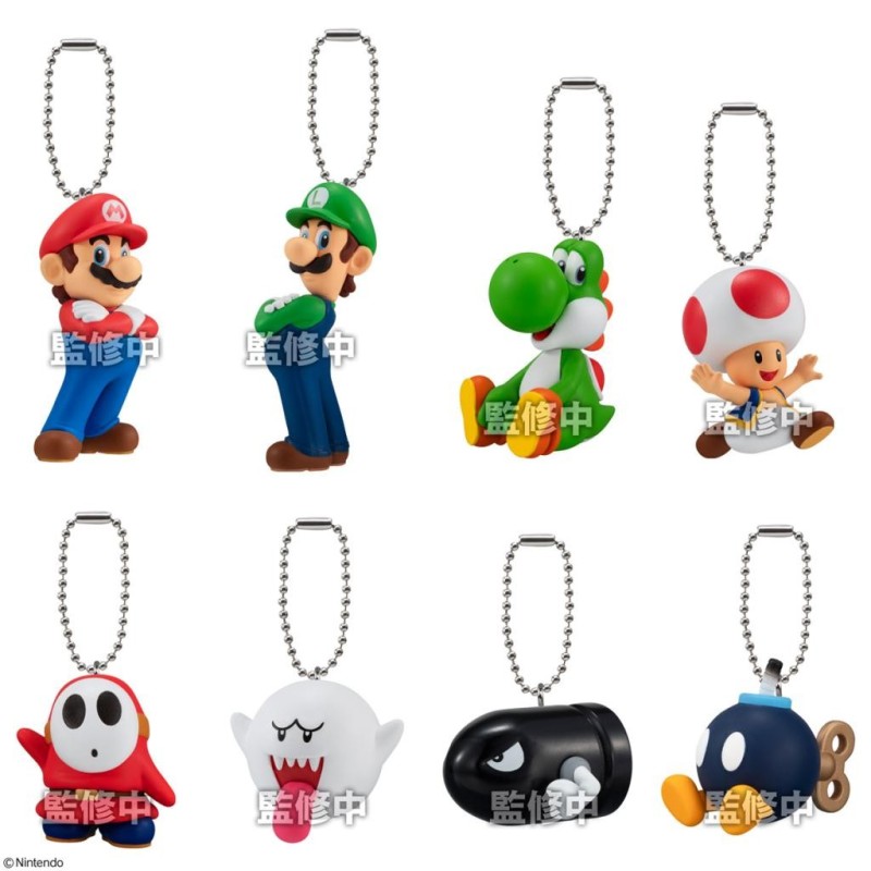 SUPER MARIO BROS. WONDER - Assortiments 10 Charme 5.5cm 