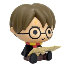HARRY POTTER - Harry avec carte du Maraudeur - Tirelire PVC 16cm 2