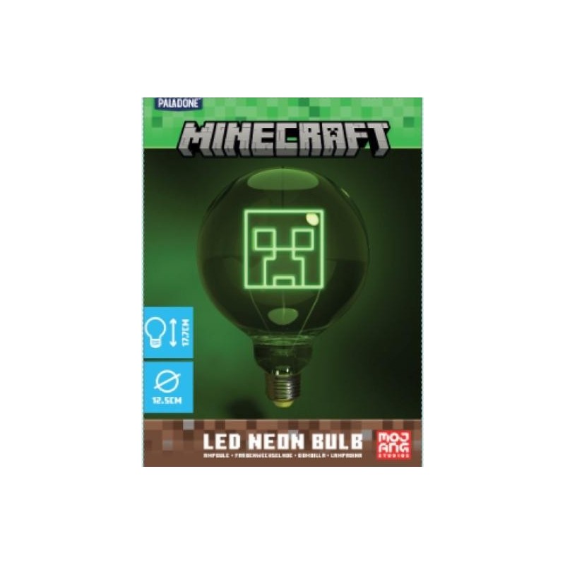 MINECRAFT - Creeper - Ampoule Néon LED 