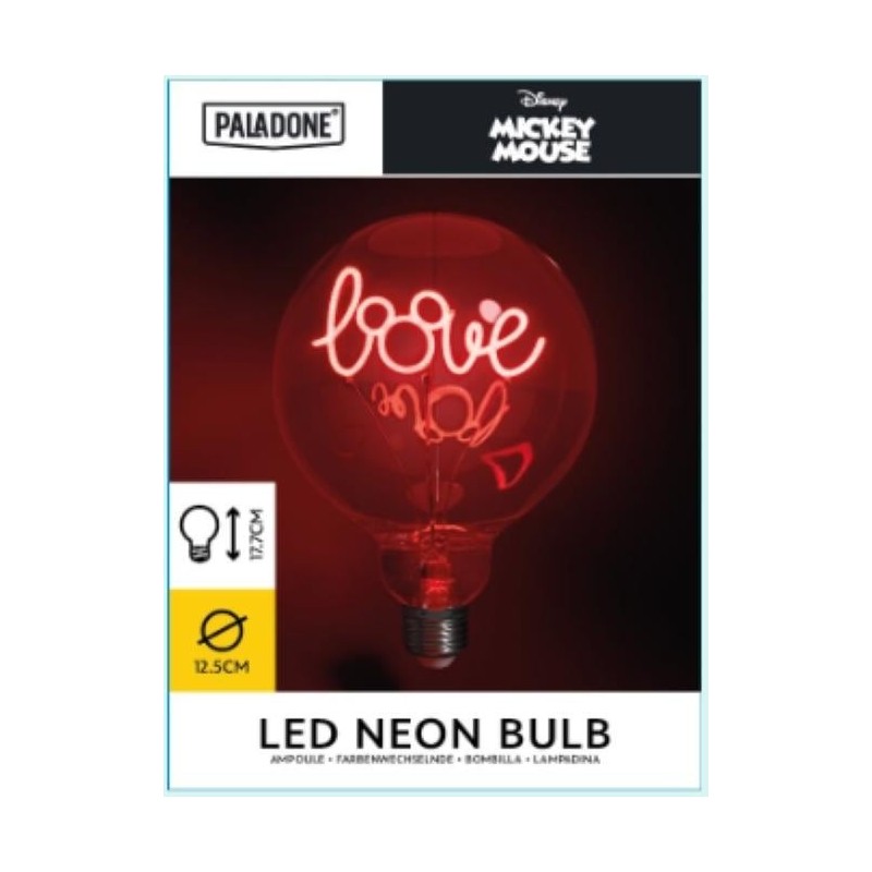 DISNEY - Mickey - Ampoule Néon LED 