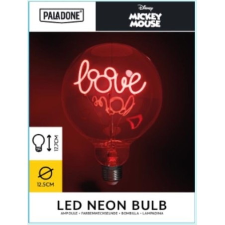 DISNEY - Mickey - Ampoule Néon LED 