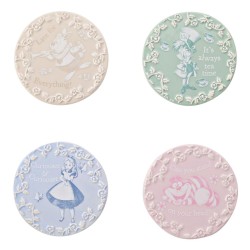 ALICE AUX PAYS DES MERVEILLES - Lot de 4 Sous Verres 2