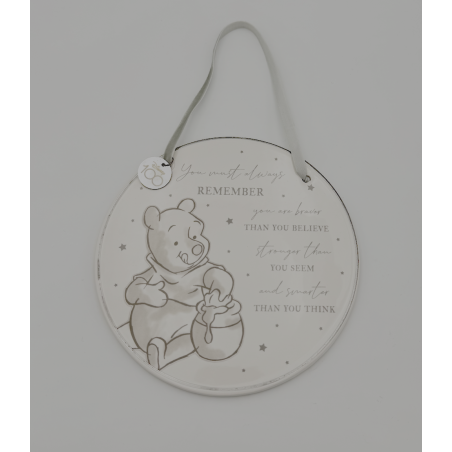 DISNEY - Winnie - Plaque Décorative en Céramique 