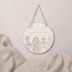 PRINCESSES - Plaque Décorative en Céramique 2