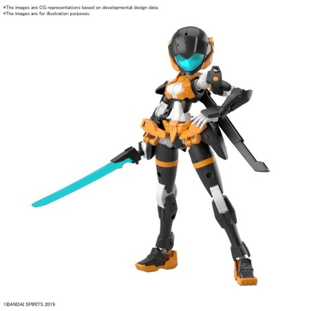 30MM - 1/144 EXM-H15D Acerby (Type-D) - Model Kit 