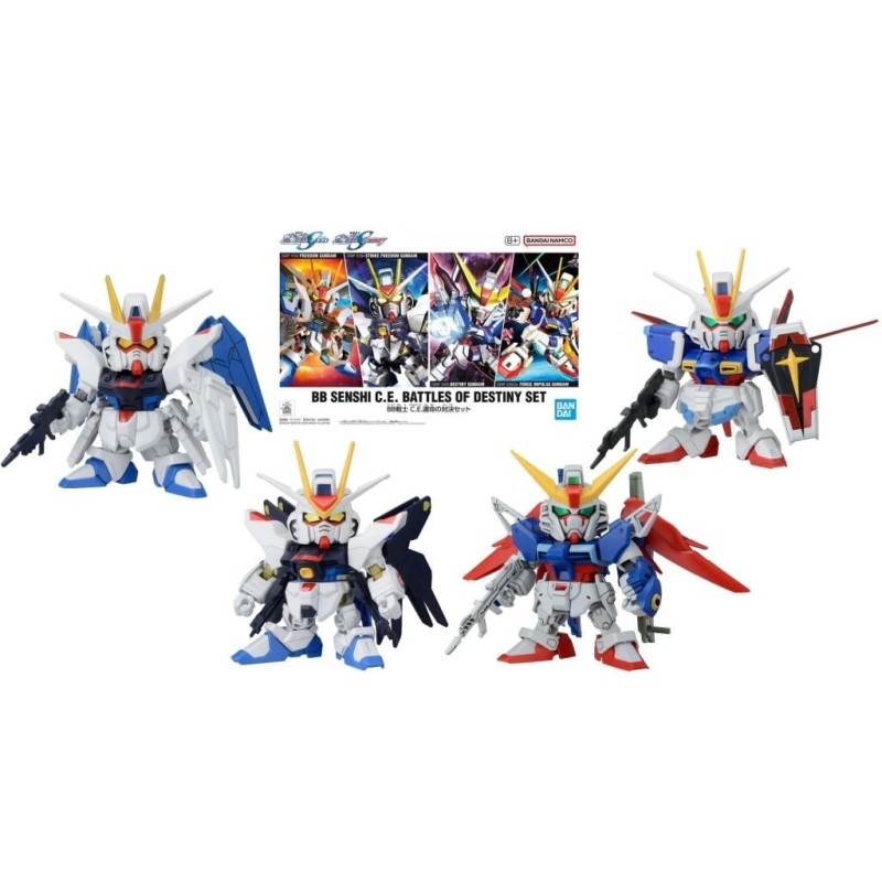 GUNDAM - BB Senshi C.E. Battle of destiny set - Model Kit 