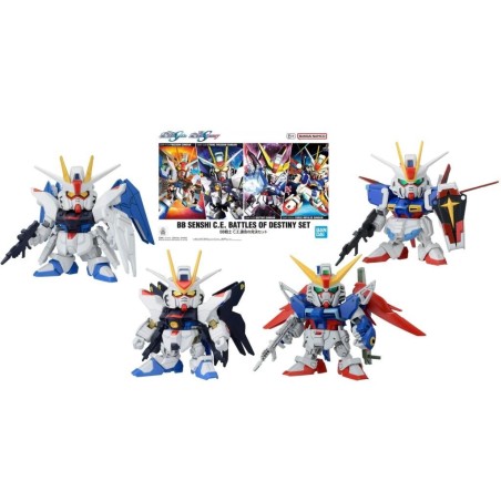 GUNDAM - BB Senshi C.E. Battle of destiny set - Model Kit 