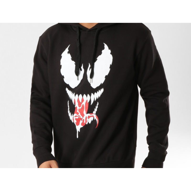 MARVEL - Dark Venom Face - Sweat-Shirt Homme (XXL) 