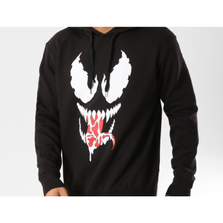 MARVEL - Dark Venom Face - Sweat-Shirt Homme (XXL) 