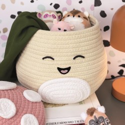 SQUISHMALLOWS - Malcolm - Panier Rangement Tissé 2