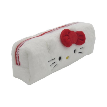 HELLO KITTY - Trousse Rectangulaire Fourrure 