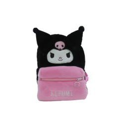 HELLO KITTY - Kuromi - Sac à Dos Fourrure - 30x14x22cm 2