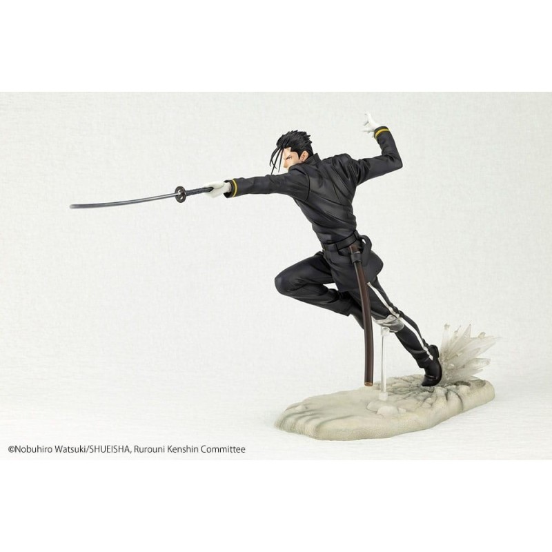 KENSHIN LE VAGABOND - Saito Hajime - Statuette ARTFXJ 1/8 23cm 