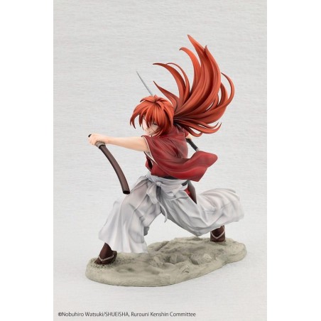 KENSHIN LE VAGABOND - Kenshin Himura - Statuette ARTFXJ 1/8 20cm 