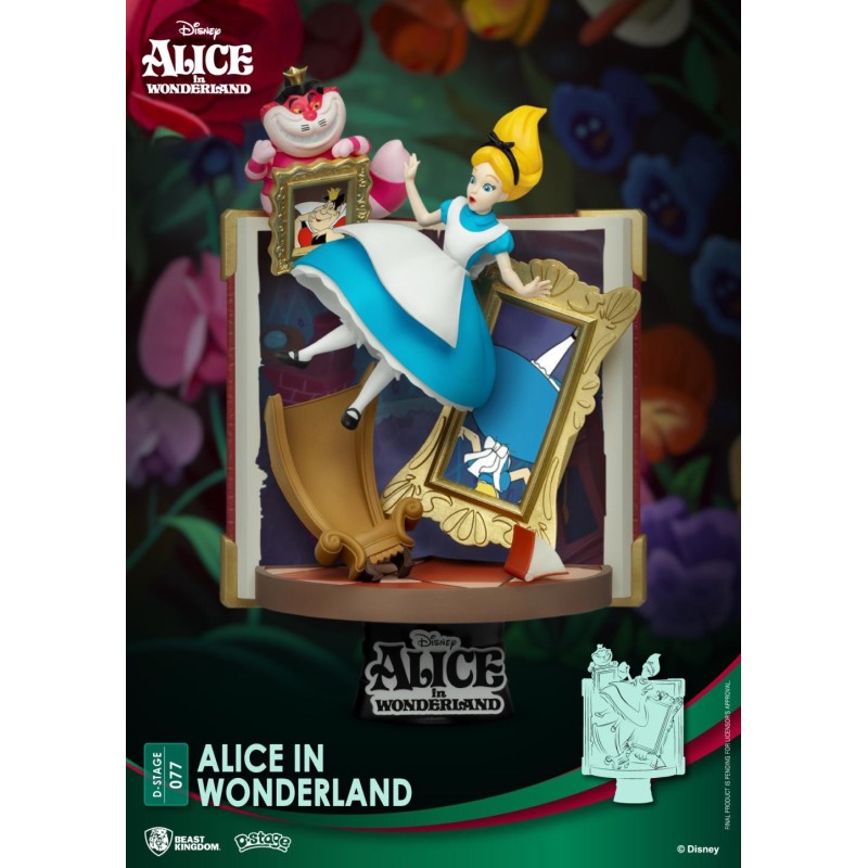 DISNEY - Alice au Pays des Merveilles - Diorama D-Stage 13cm 