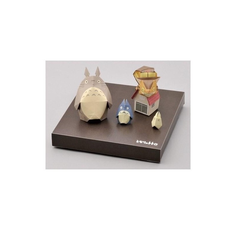 MON VOISIN TOTORO - Totoro devant la maison - Set Origami 