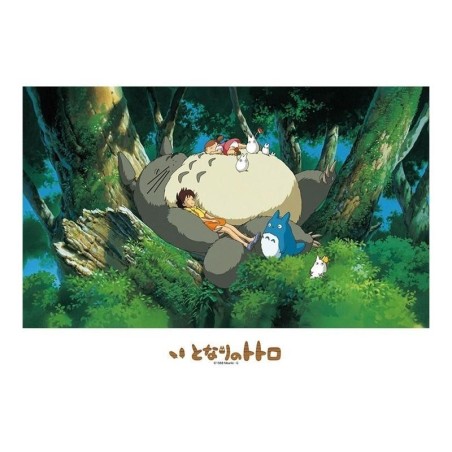 MON VOISIN TOTORO - Une sieste avec Totoro - Puzzle Vitrail 500P 