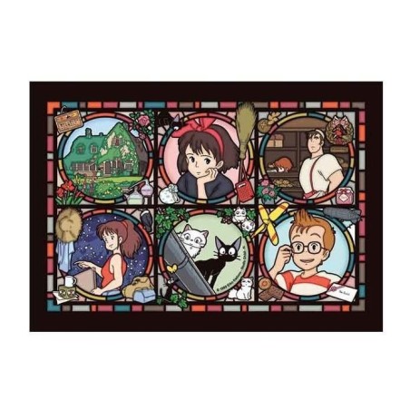 KIKI LA PETITE SORCIERE - Personnages - Puzzle Vitrail 208P 