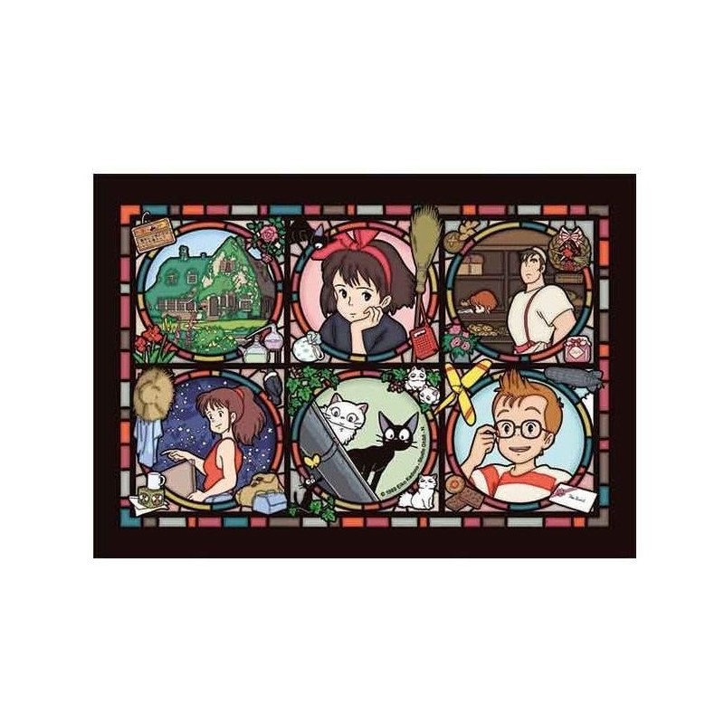 KIKI LA PETITE SORCIERE - Personnages - Puzzle Vitrail 1000P 