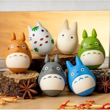 MON VOISIN TOTORO - Assortiment 6 Figurines Roly-Poly 5cm 