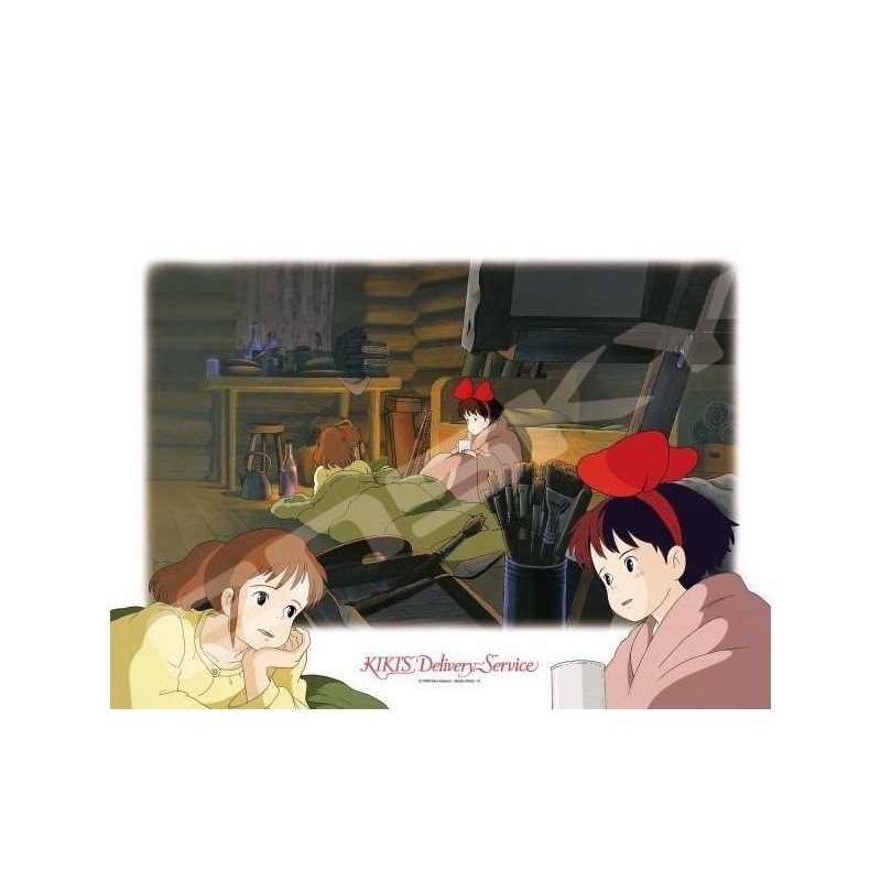 KIKI LA PETITE SORCIERE - Kiki & Ursula dans la cabane - Puzzle 500P 