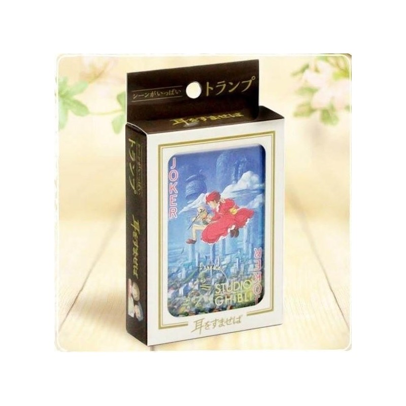 GHIBLI - Si tu tends l'oreille - Jeu de cartes à jouer (54 cartes) 