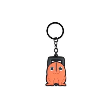 CHAINSAW MAN - Pochita - Porte-clés en Caoutchouc 