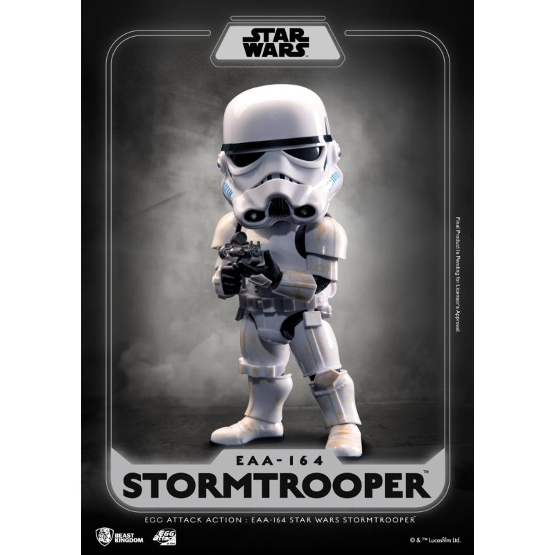 STAR WARS - Stormtrooper - Figurine Egg Attack Action 16.5cm 