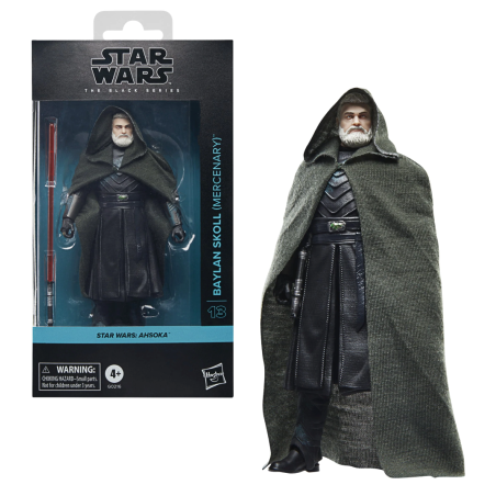 STAR WARS - Baylan Skoll (Mercenaire) - Figurine Black Series 15cm 