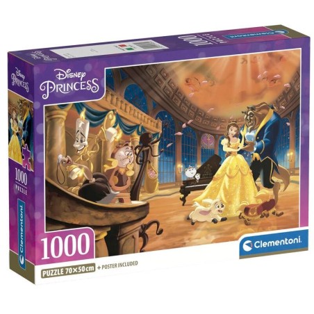 DISNEY - La Belle et la Bête - Puzzle 1000P 