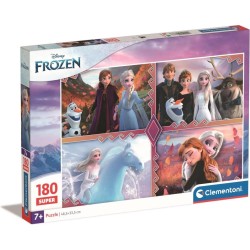 DISNEY - La Reine des Neiges - Puzzle Super Color 180P 2
