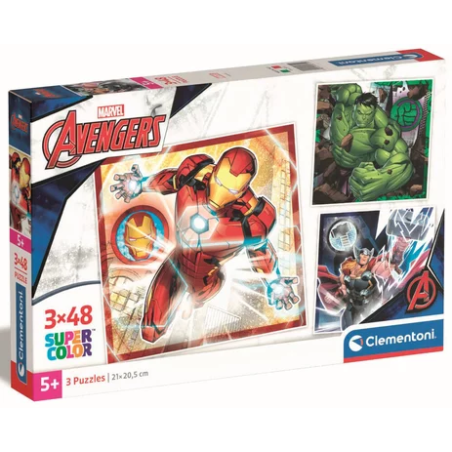 MARVEL - Avengers - Set 3 Puzzle 48P 