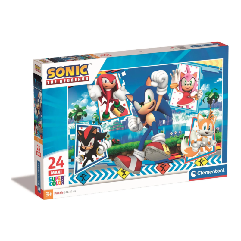 SONIC - Puzzle Maxi Super Color 24P 