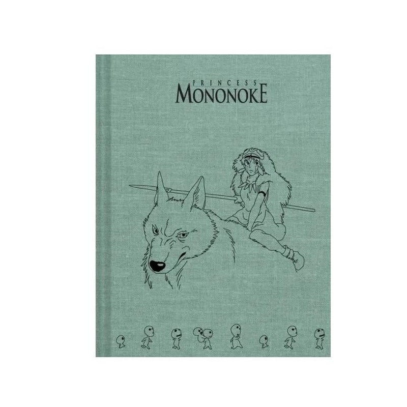 PRINCESSE MONONOKE - San - Carnet de Croquis Toilé 