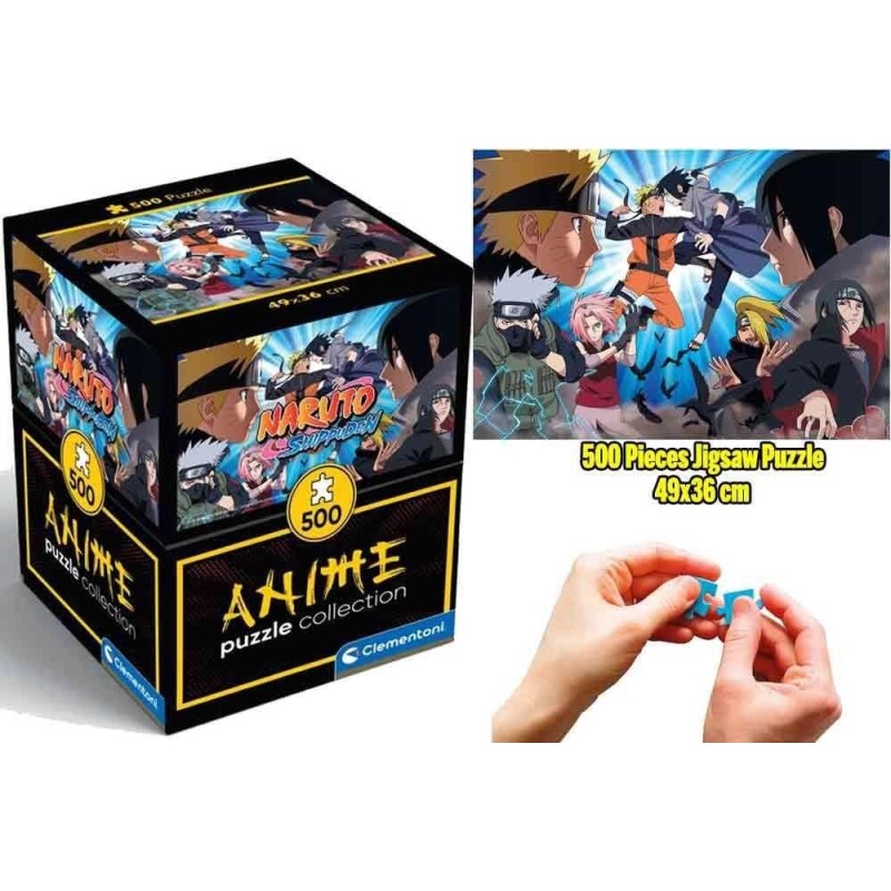 NARUTO SHIPPUDEN - Confrontation - Puzzle Cube 500P 