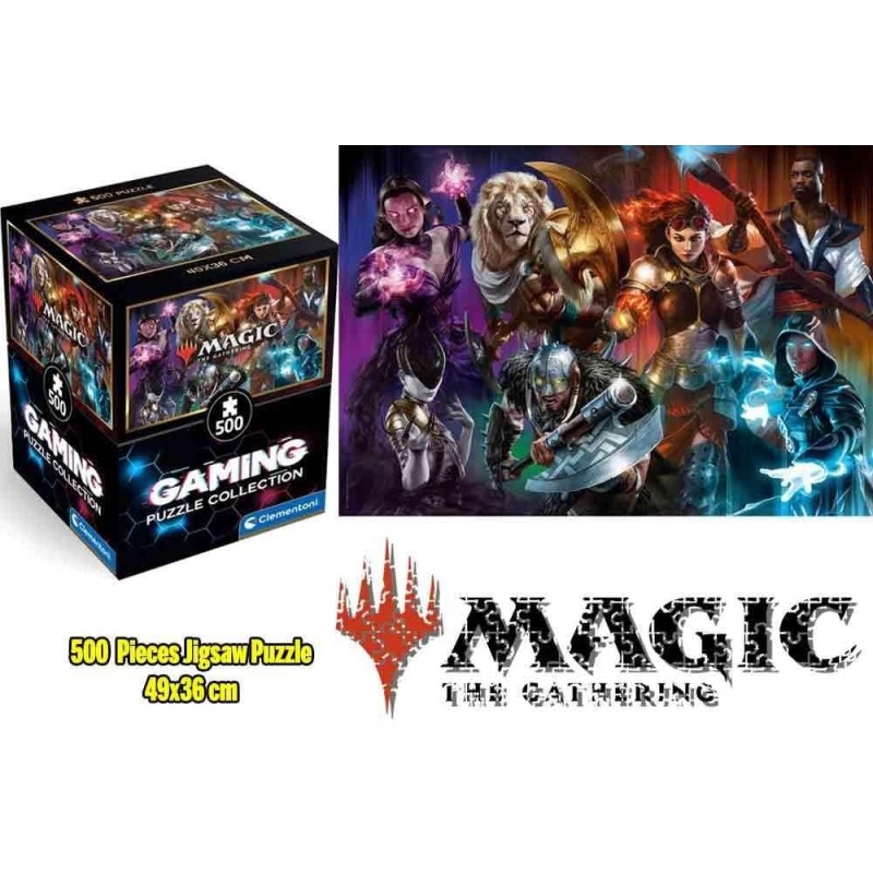 MAGIC THE GATHERING - Mana Warriors - Puzzle Cube 500P 