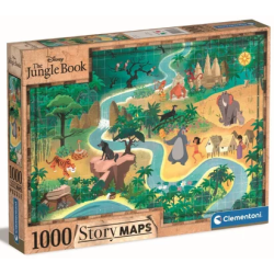 DISNEY - Le Livre de la Jungle - Puzzle Story Maps 1000P 2