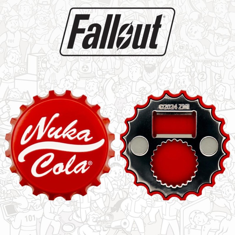 FALLOUT - Nuka Cola - Ouvre-bouteille Edition Limitée 