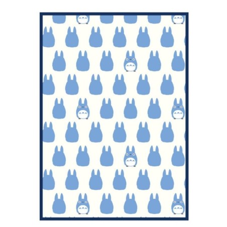 MON VOISIN TOTORO - Totoro Bleu - Couverture 100x140cm 