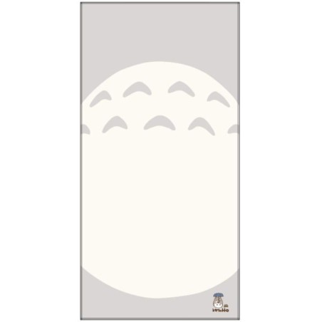 MON VOISIN TOTORO - Ventre de Totoro - Grande Serviette 60x120cm 